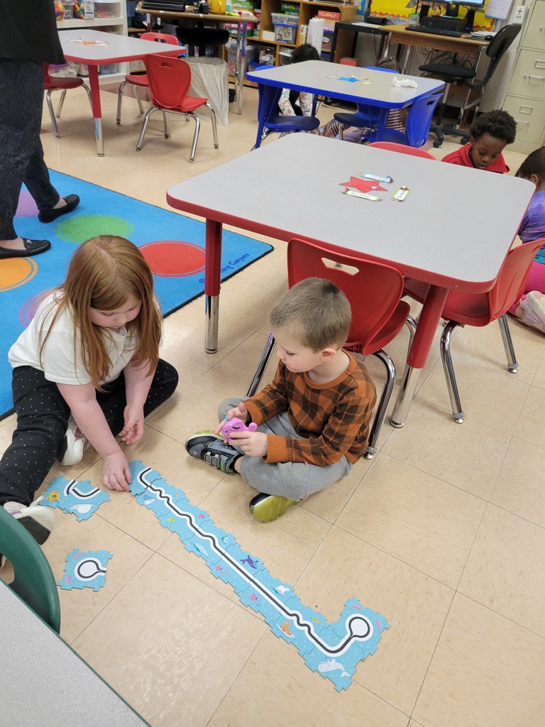 Pre-K Students Enjoy Learning About Coding 