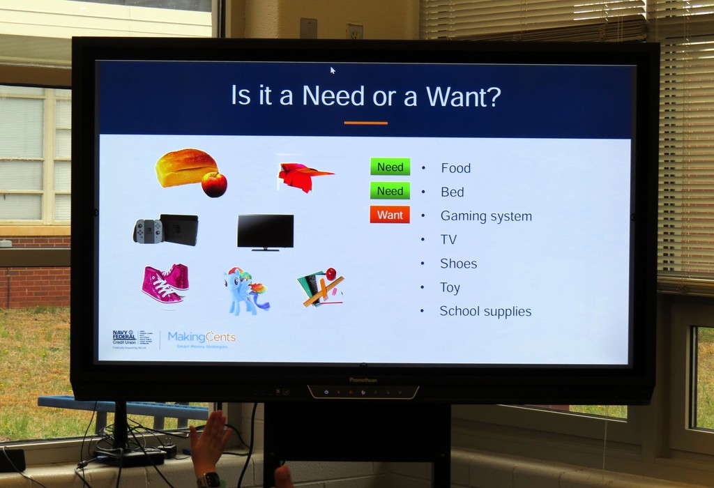 Students Learn Financial Literacy Thanks to a Visit From Navy Federal Credit Union