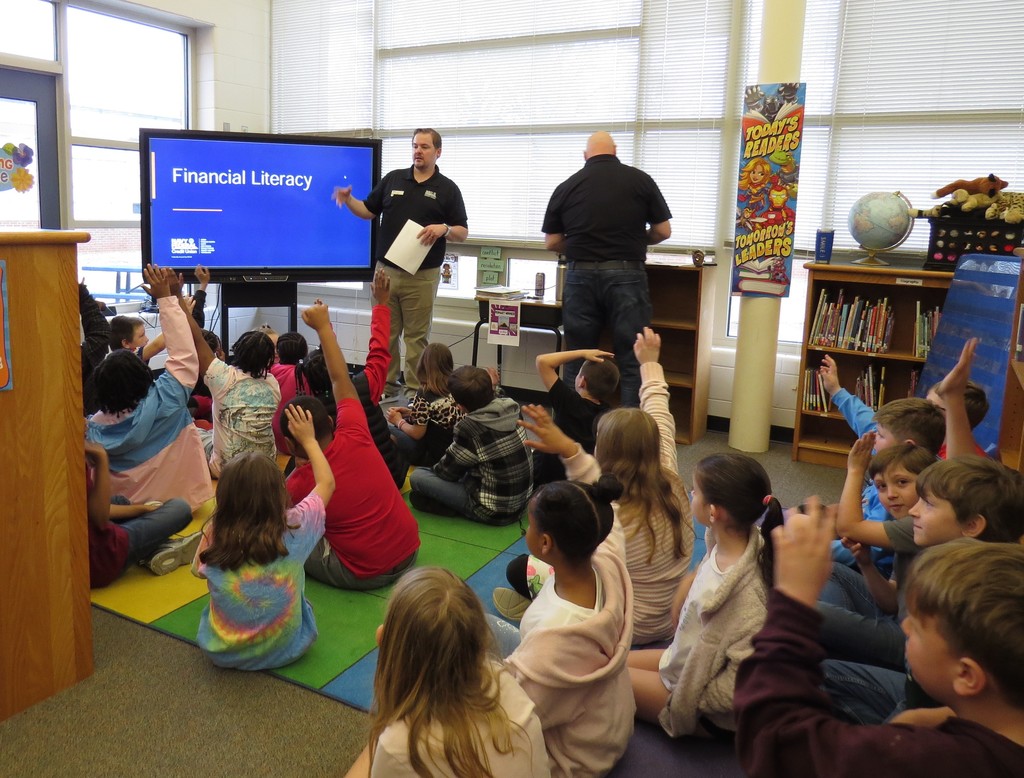Students Learn Financial Literacy Thanks to a Visit From Navy Federal Credit Union