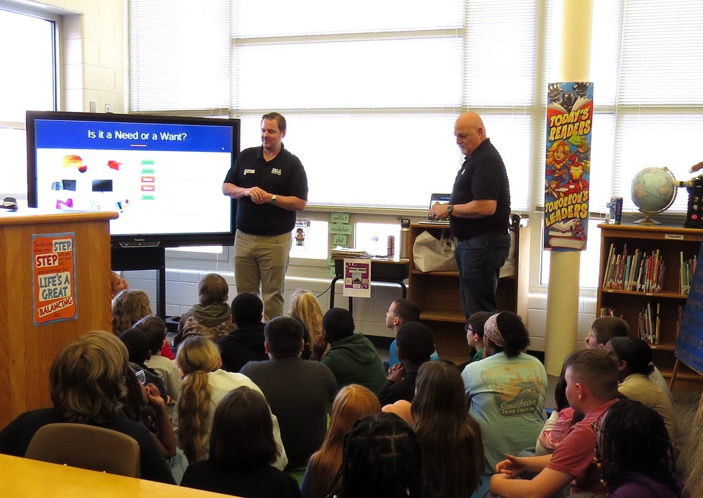 Students Learn Financial Literacy Thanks to a Visit From Navy Federal Credit Union