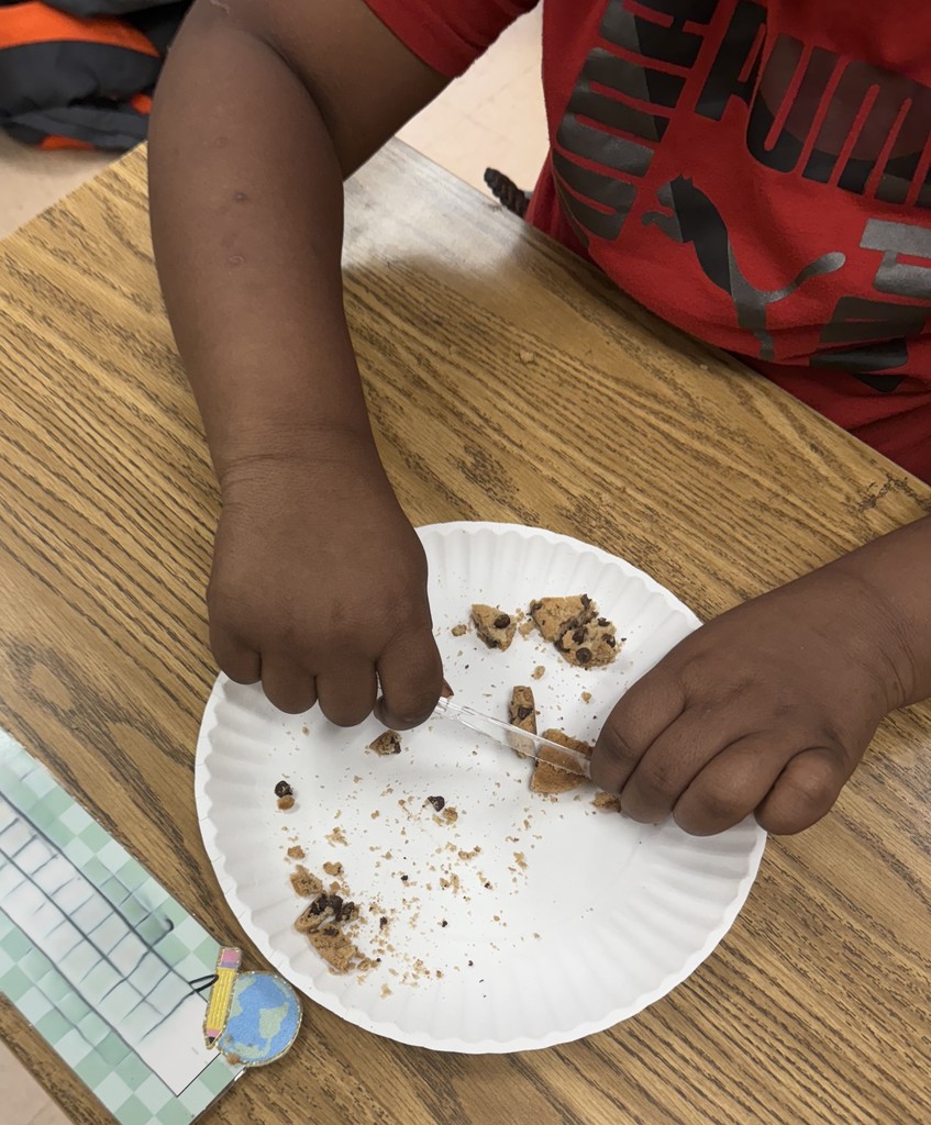 Students Conduct A Hands-On Science Experiment Using "Chips Ahoy" Cookies To Learn About Erosion