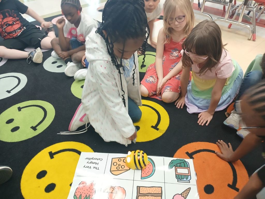 The Very Hungry Caterpillar Coding using the Bee-Bot