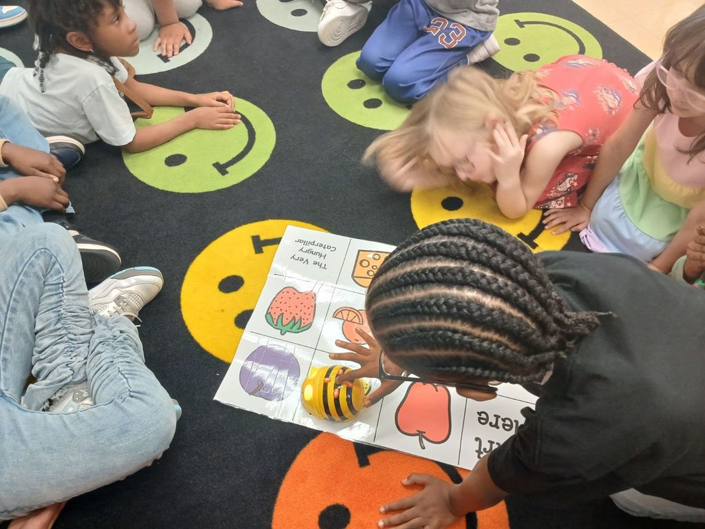 The Very Hungry Caterpillar Coding using the Bee-Bot