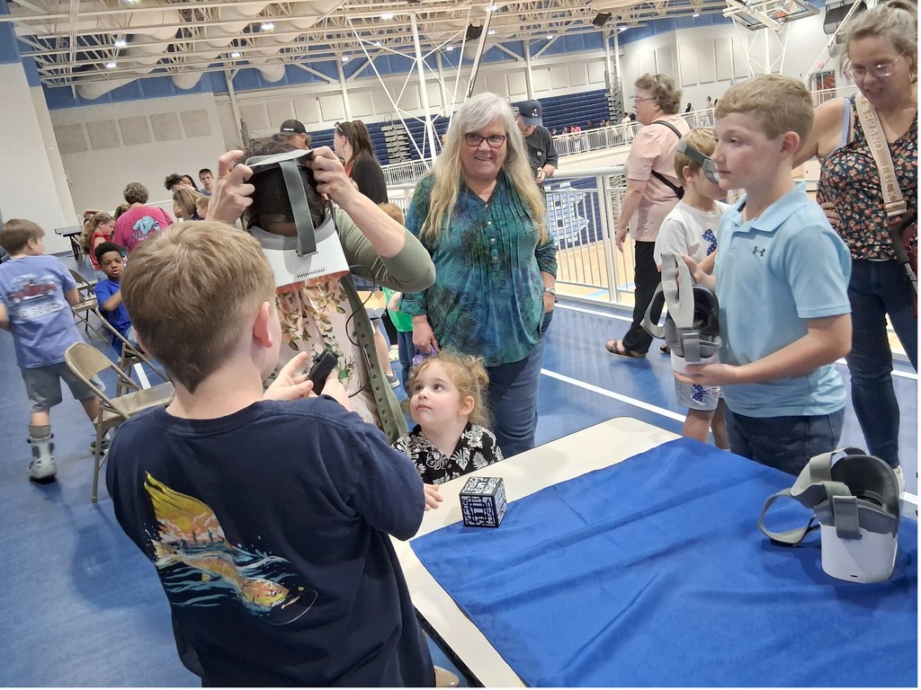 During the Halifax County Public Schools' Night of Innovation held on March 31, parents and students had an opportunity to explore technology through a fun, hands-on learning experience.