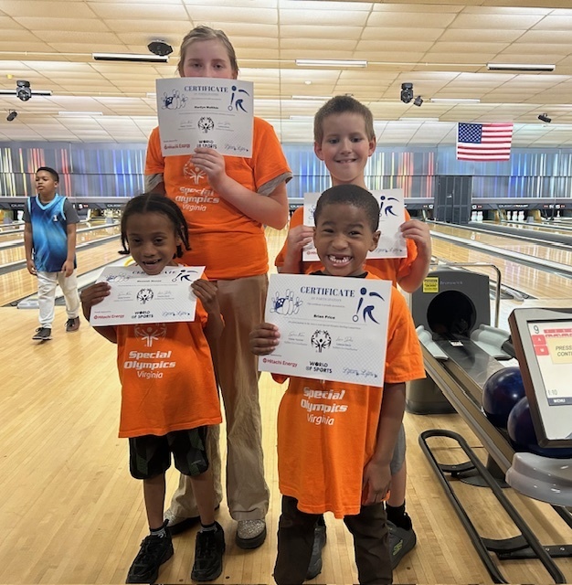 Students Enjoy Bowling at the World of Sports 