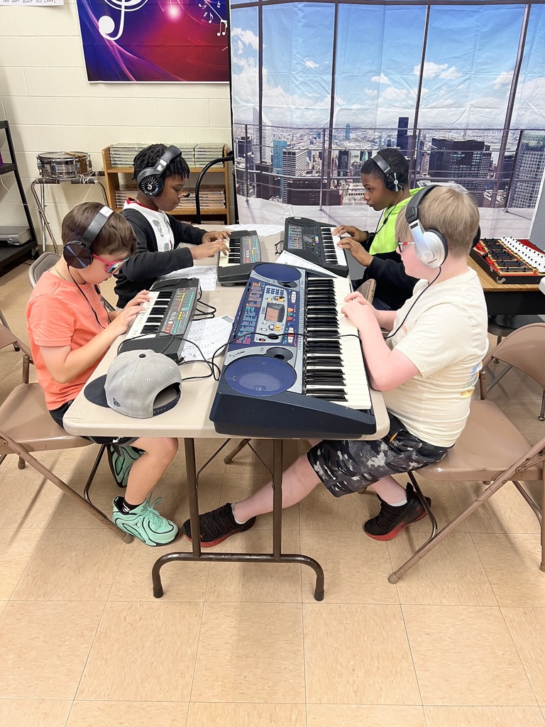 Students at Scottsburg Elementary in Mr. Williamson’s Music Class Have Been Developing Their Musical Skills