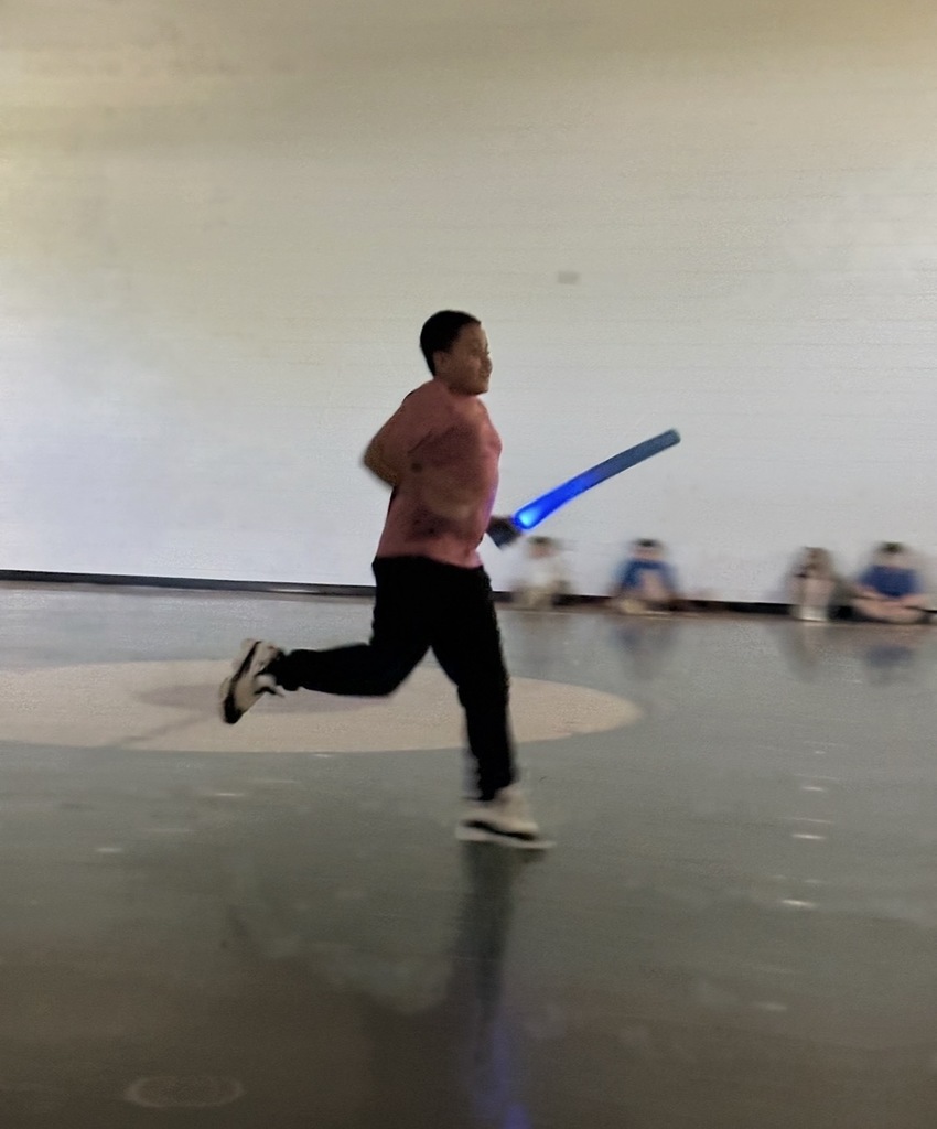 Star Wars Tag, Embracing the Theme “May the 4th Be With You,” During PE At Scottsburg Elementary