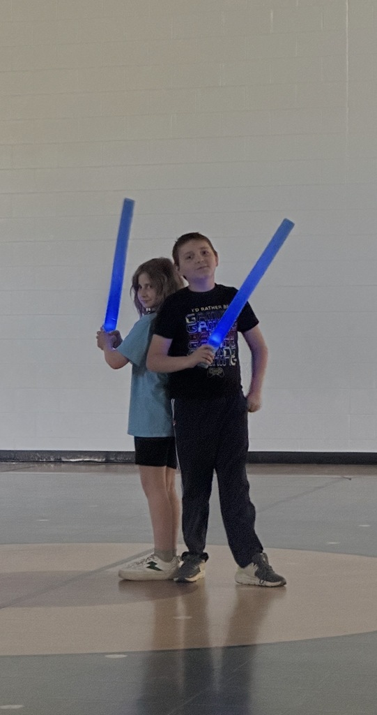 Star Wars Tag, Embracing the Theme “May the 4th Be With You,” During PE At Scottsburg Elementary