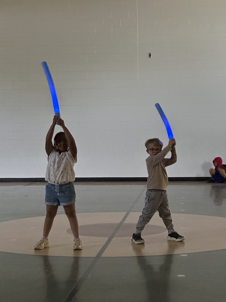 Star Wars Tag, Embracing the Theme “May the 4th Be With You,” During PE At Scottsburg Elementary