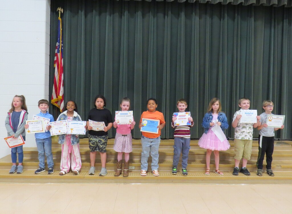 Scottsburg Elementary Award's Day