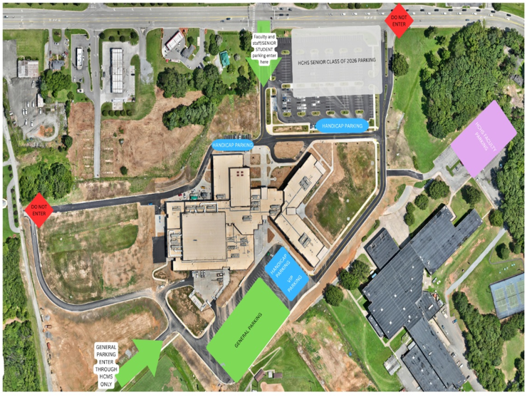 Parking map