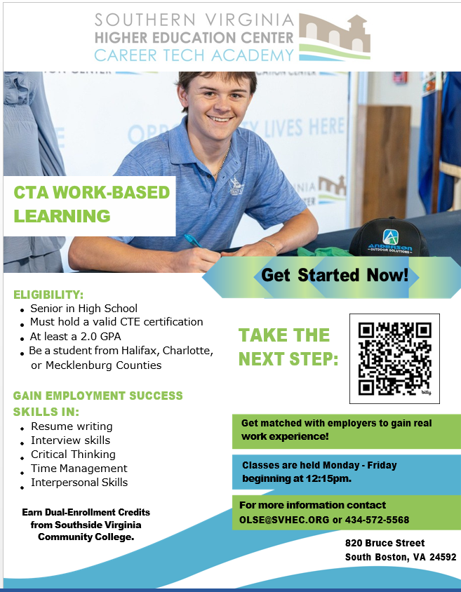 CTA Workbased Learning
