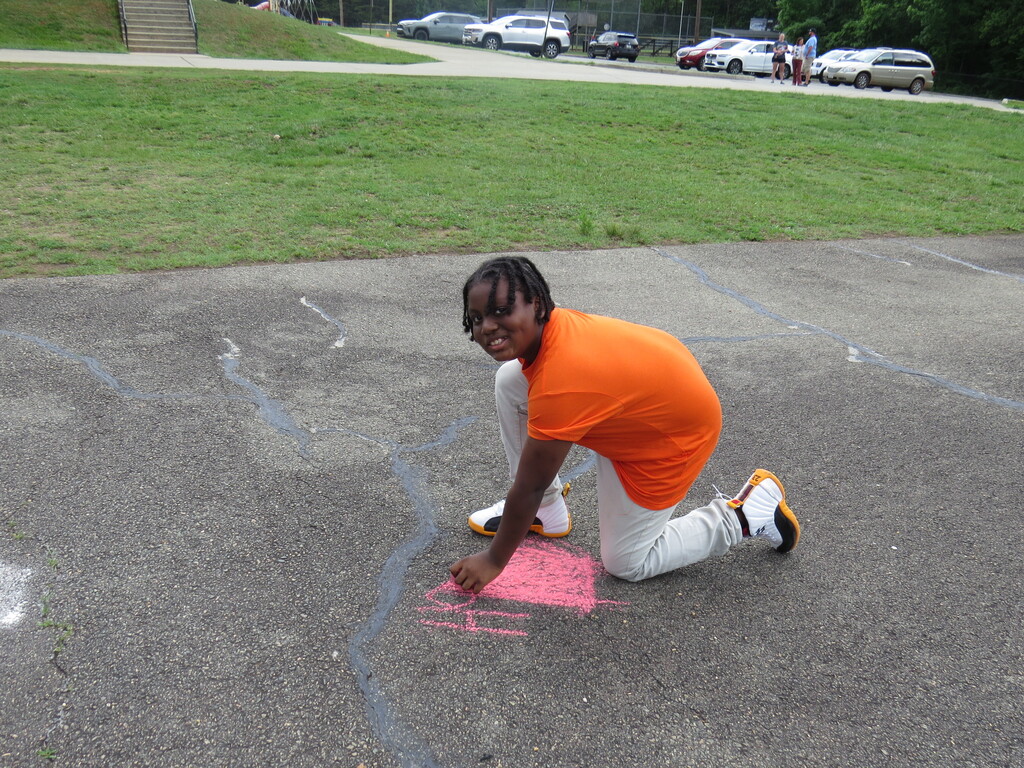 Scottsburg Elementary “Popsicles with the Principal” Literacy Event