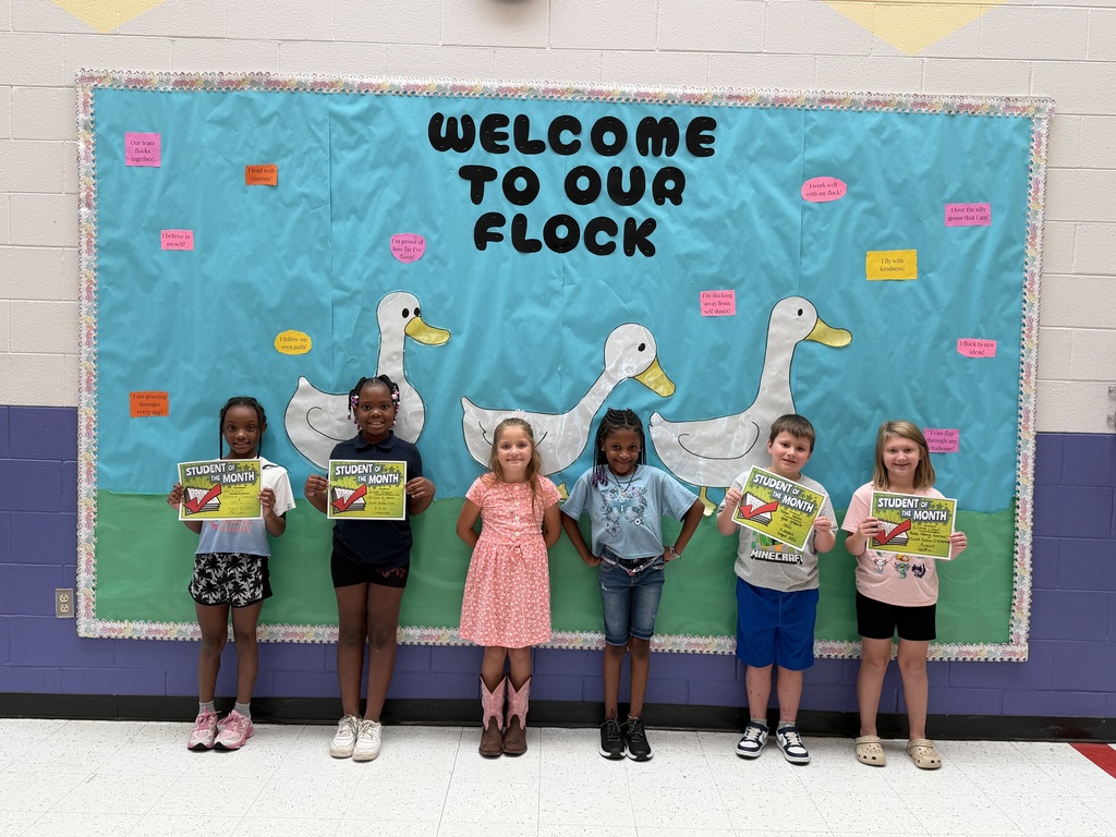 August Students of the Month