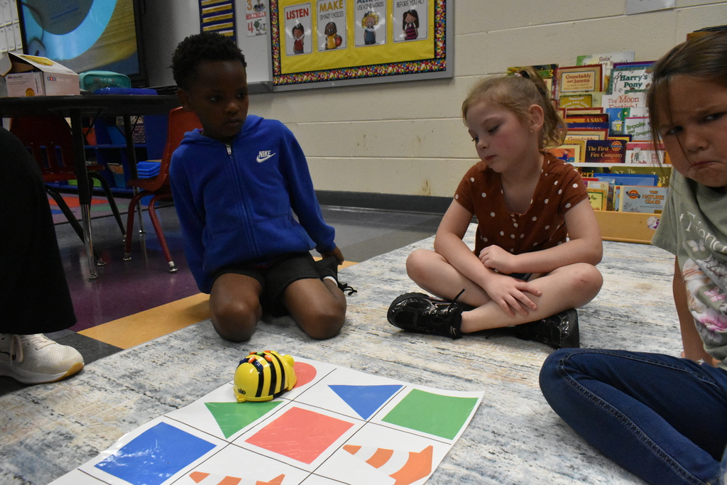 scholars with beebot