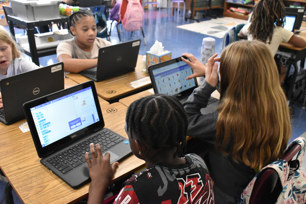 scholars working with scratch