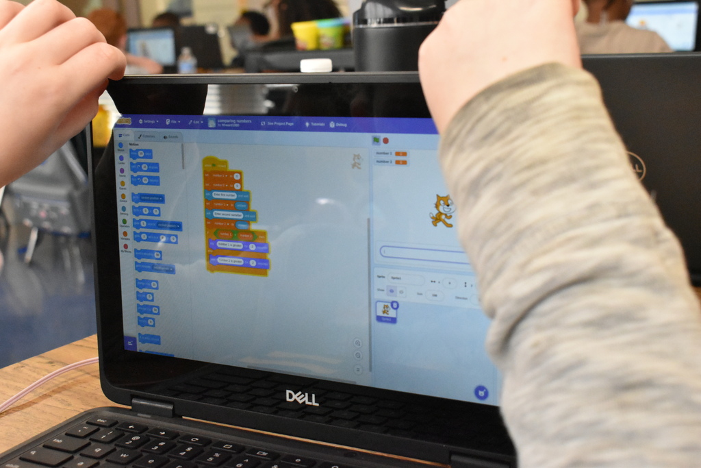 scholars working with scratch