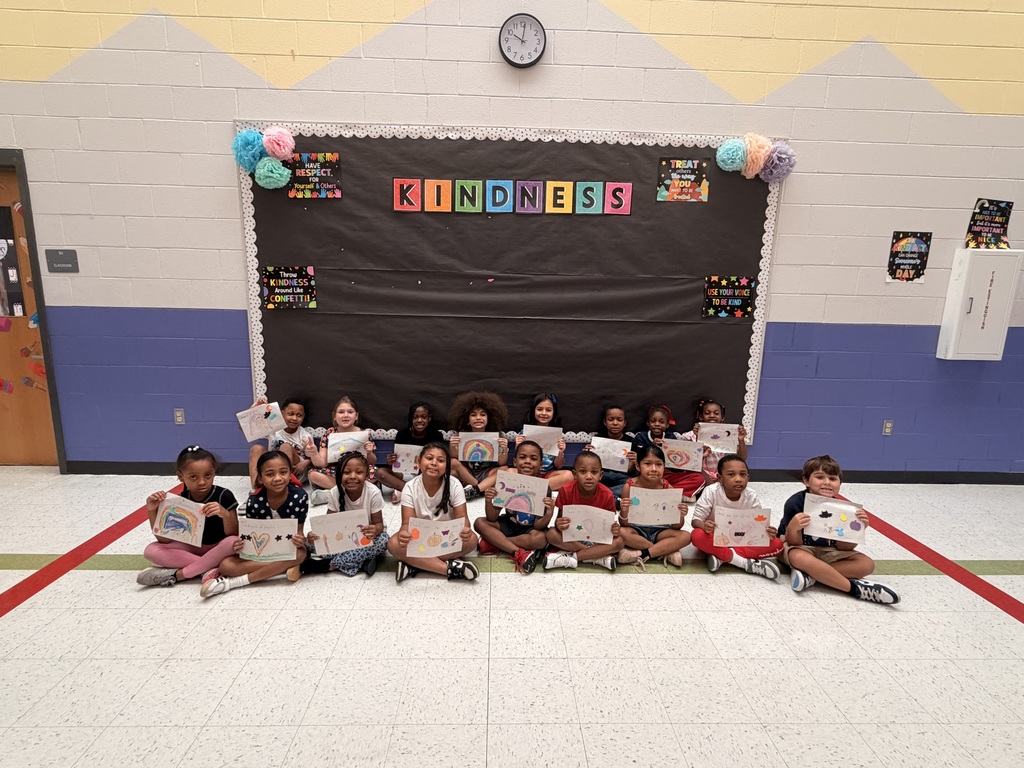 First Graders Cultivate Kindness for our cafeteria staff