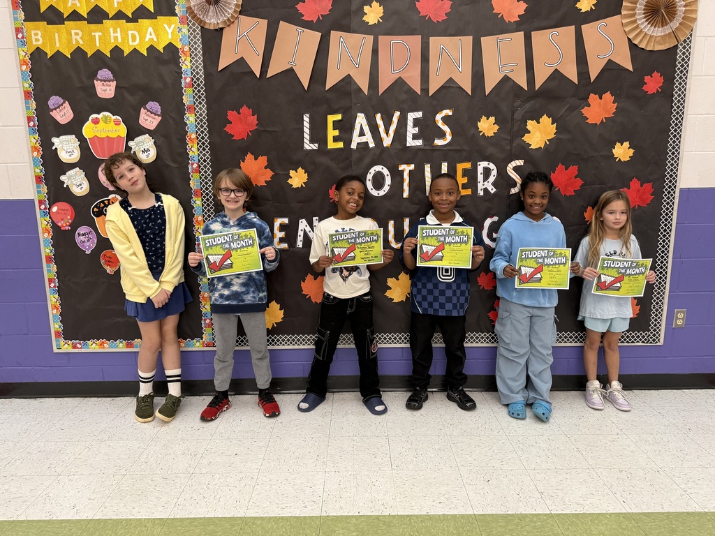 September Students of the Month