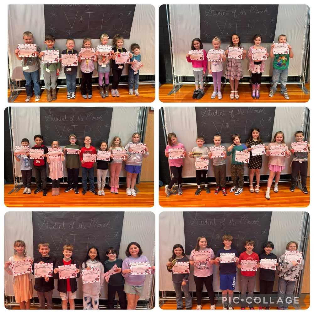 March Sudents of the Month