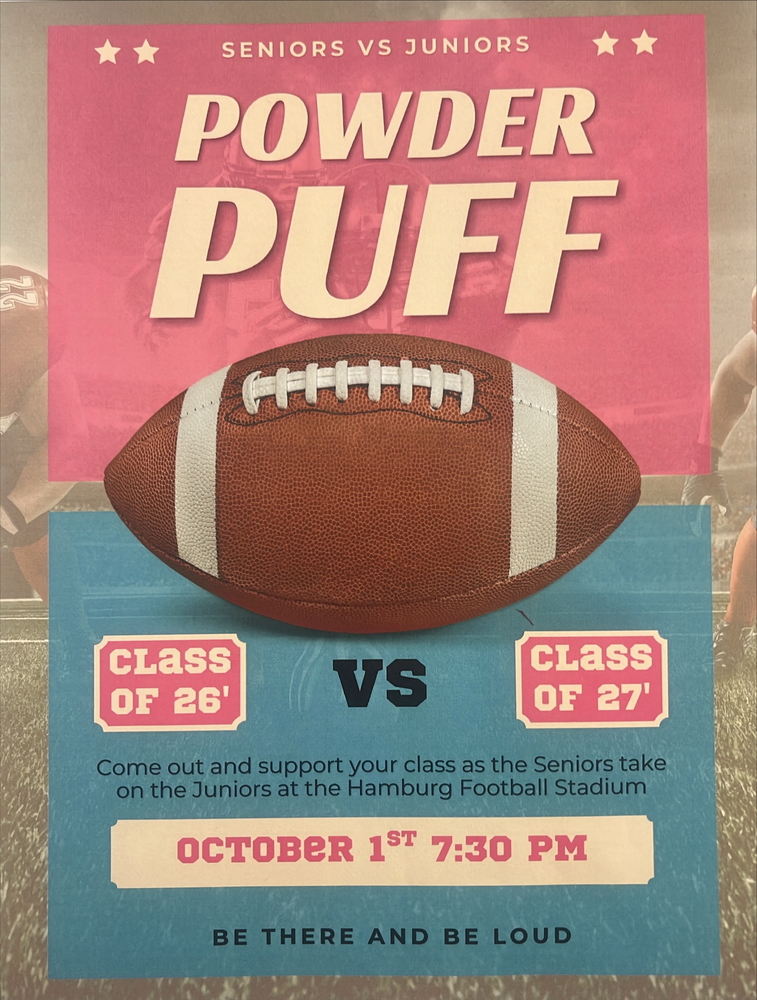 Powder Puff 10/1/25 @ 7:30 PM