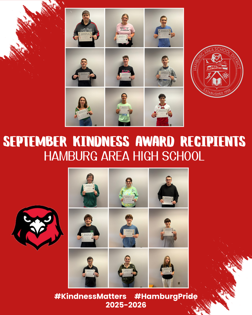 Images of high school students holding a certificate of appreciation for their kindness.