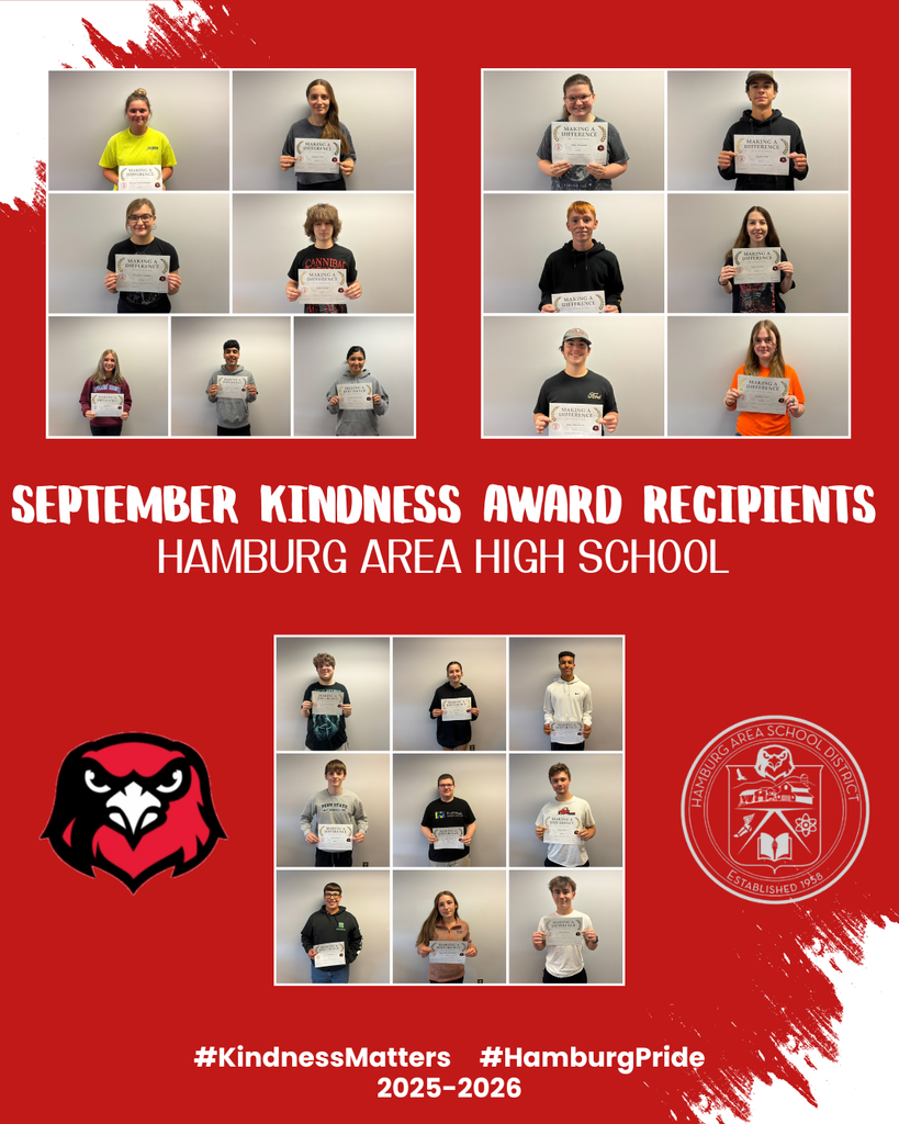 Images of high school students holding a certificate of appreciation for their kindness.