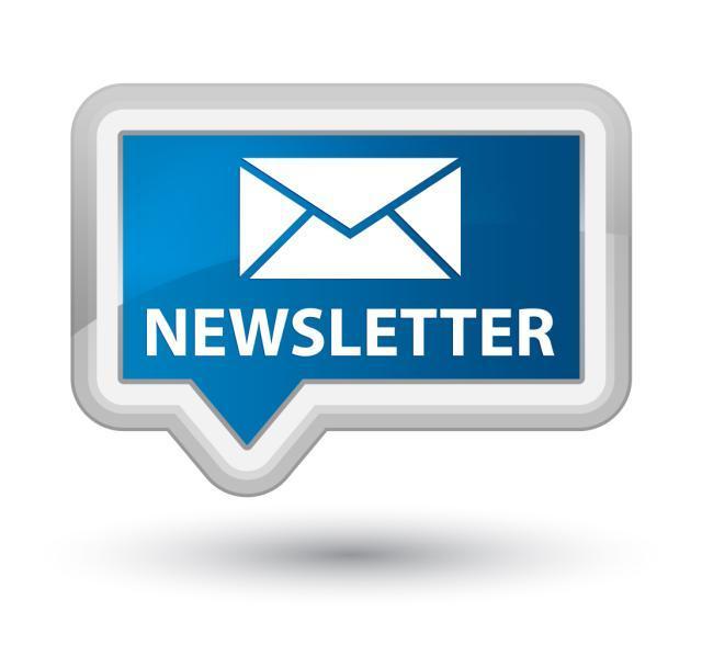 Image saying newsletter