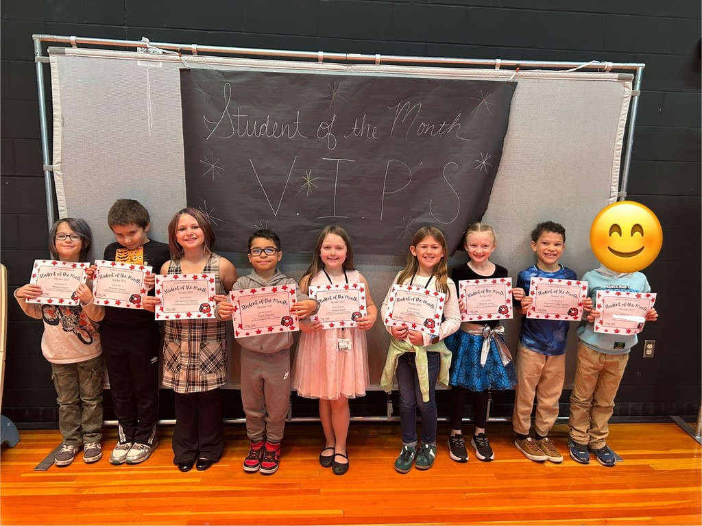October Students of the Month