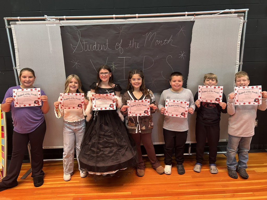 October Students of the Month