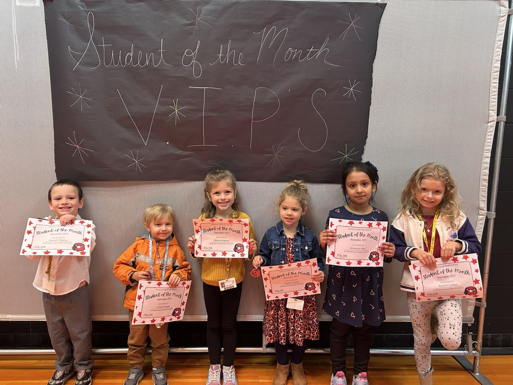 October Students of the Month