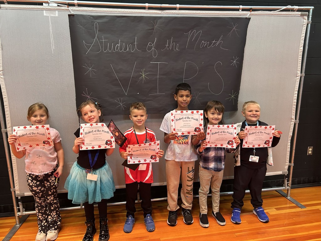 October Students of the Month
