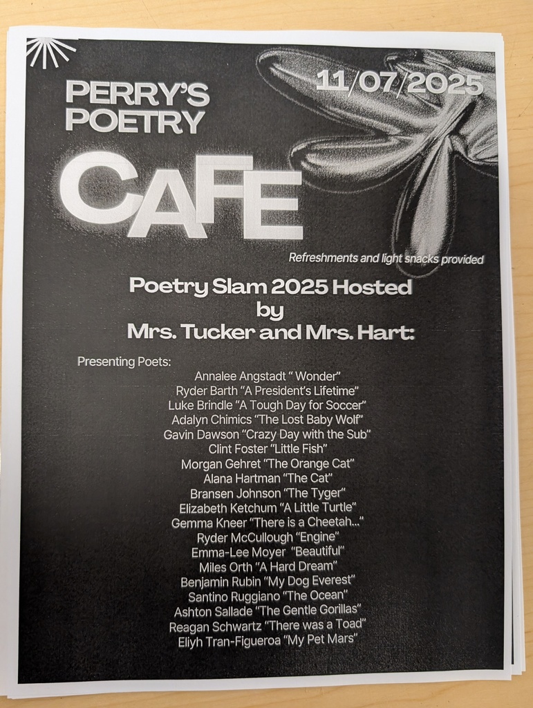 5LT Poetry Cafe Lineup