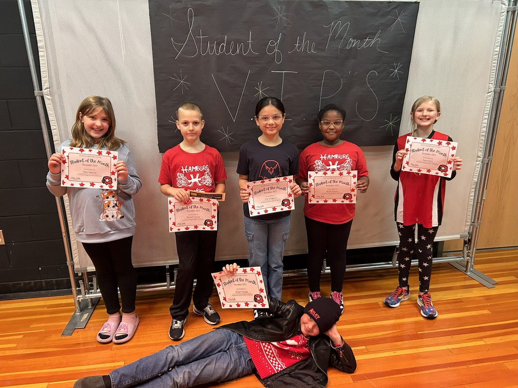 November Students of the Month