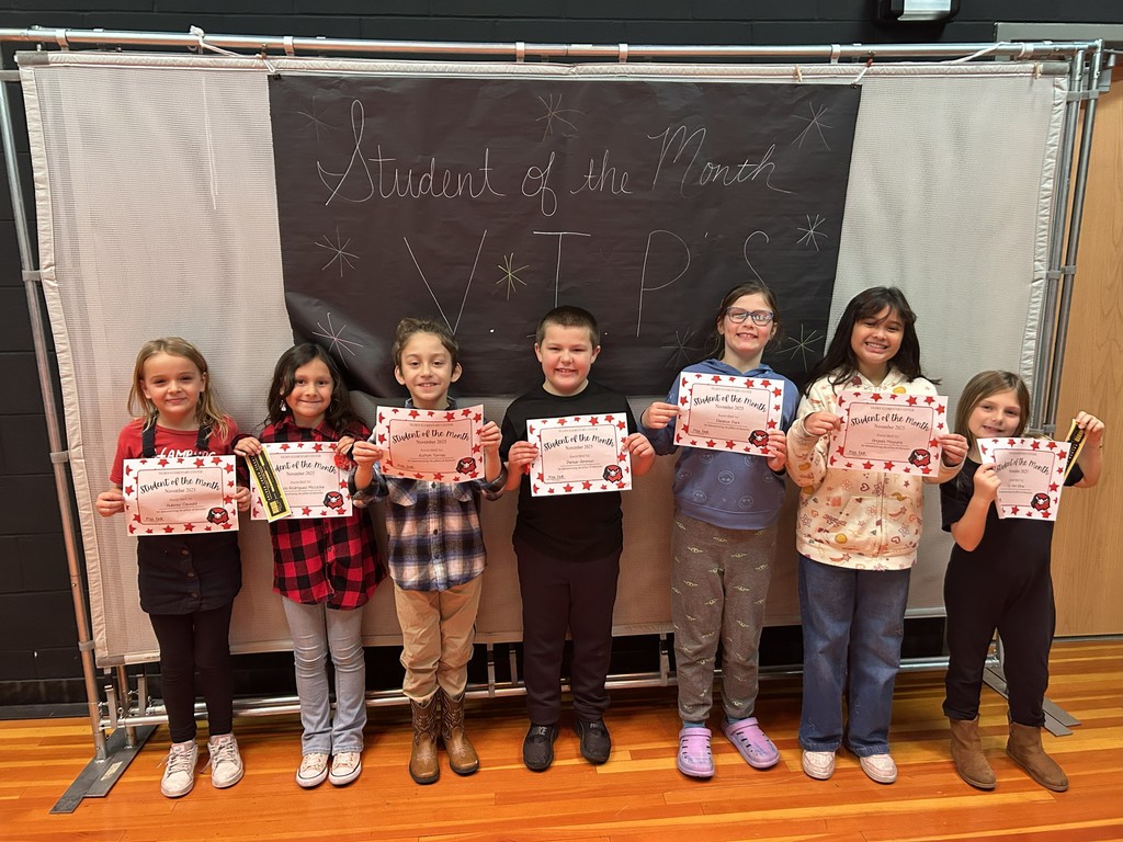 November Students of the Month