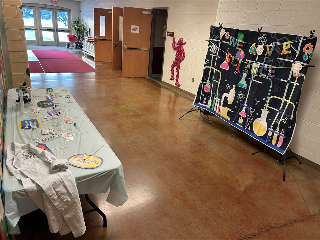 science fair photo op