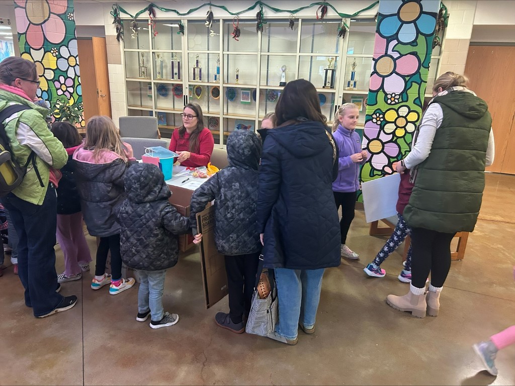 science fair registration table