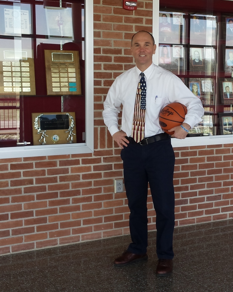 HASD Athletic Director, Aaron Menapace