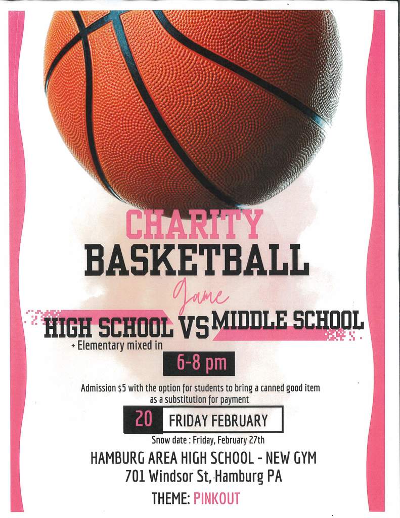 Annual Faculty Charity Basketball game