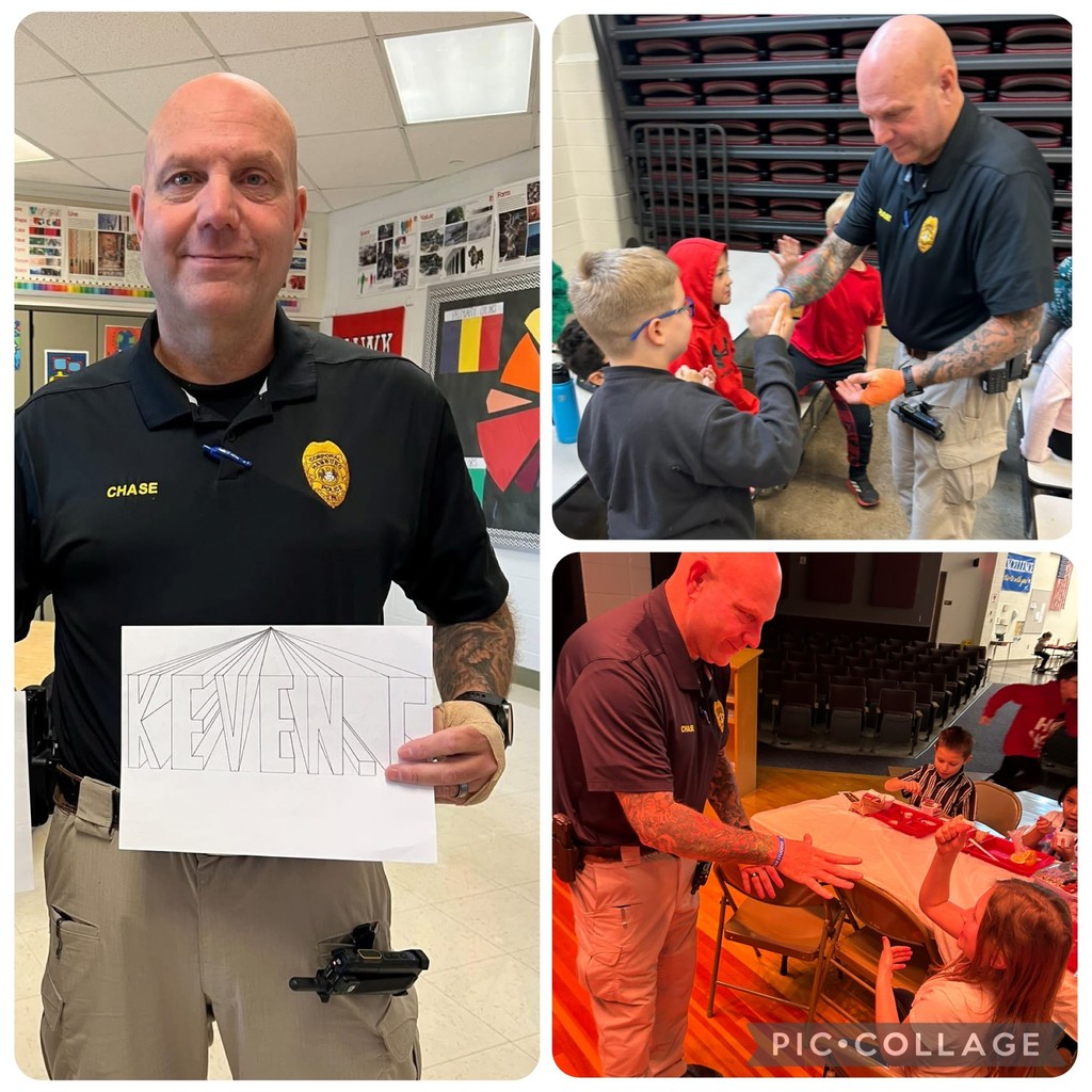 corporal chase with students