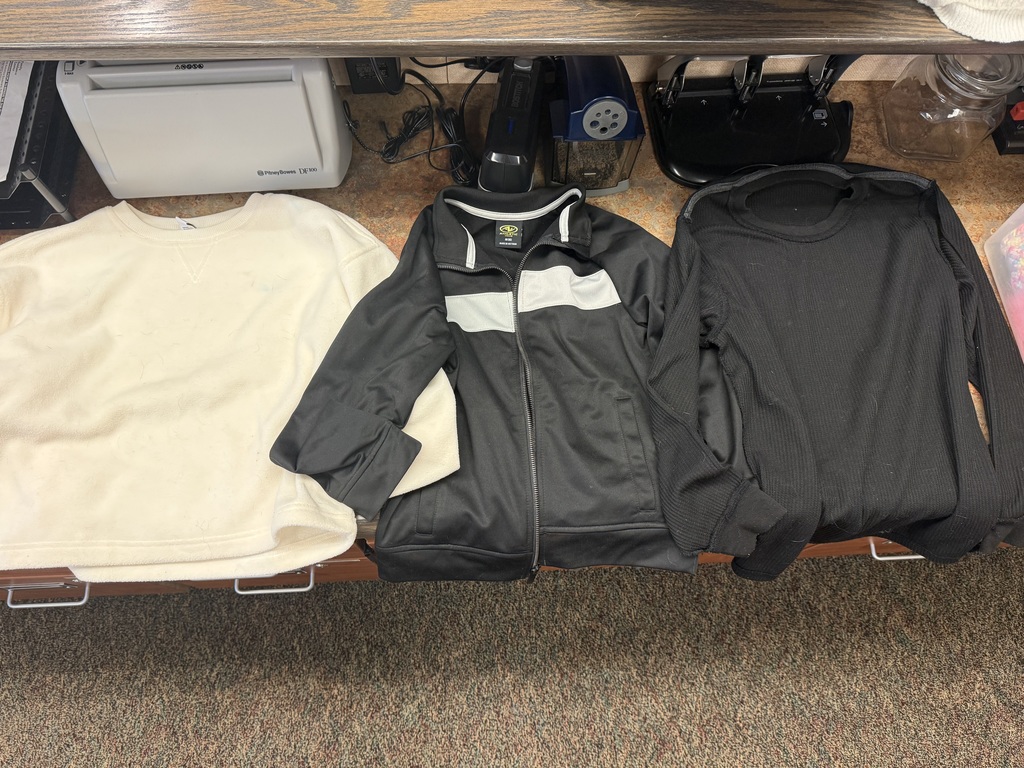 Various sweatshirts