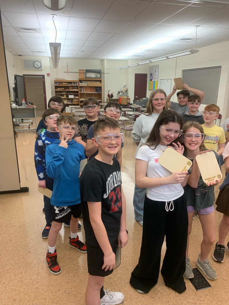 5th Grade students at the HS