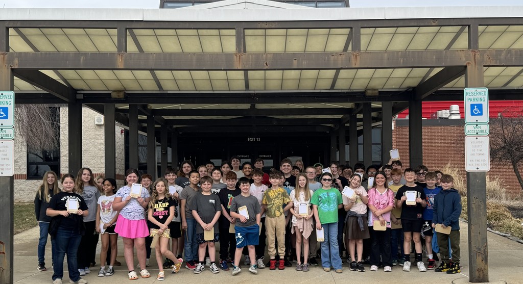 5th Grade students at the HS