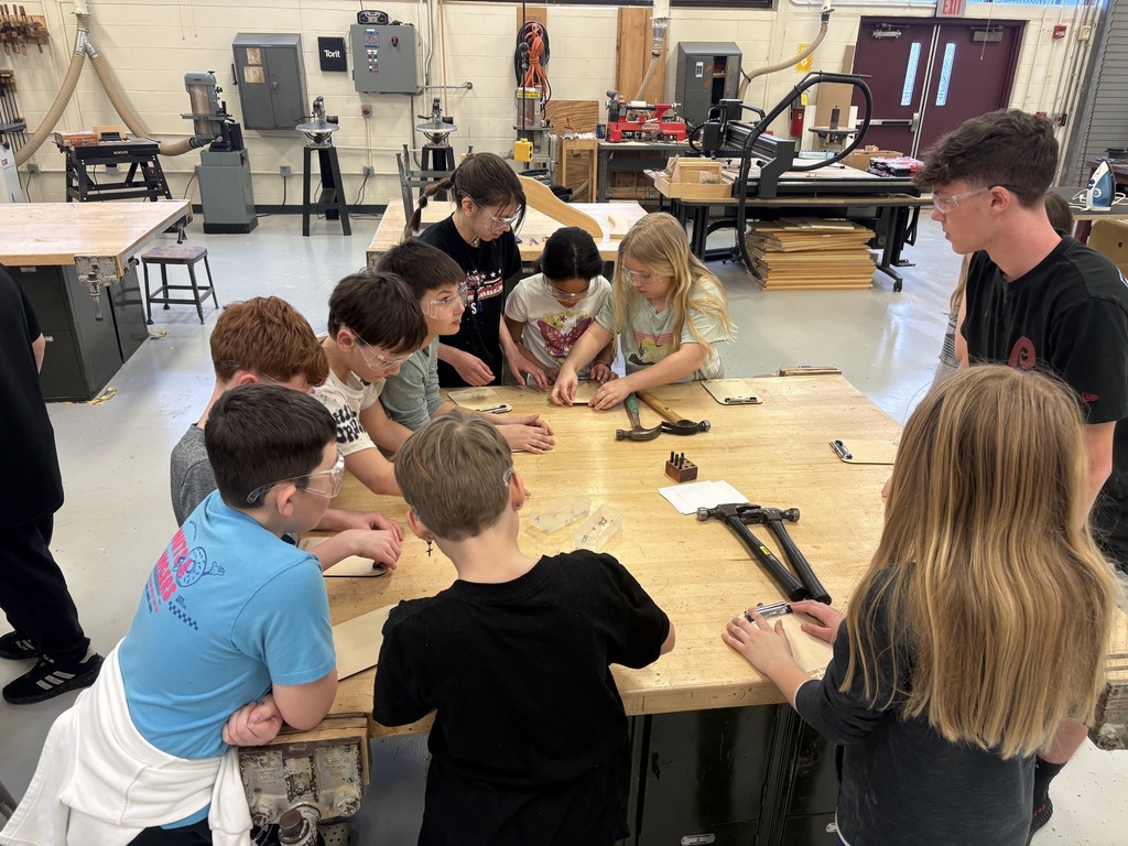 5th Grade students at the HS