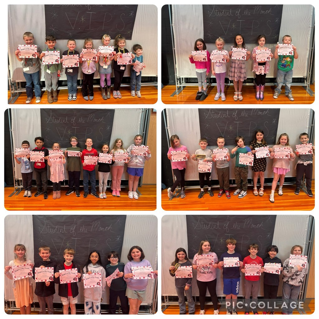 March Sudents of the Month