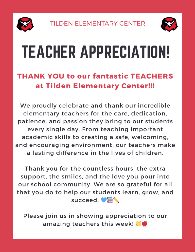 teacher appreciation post