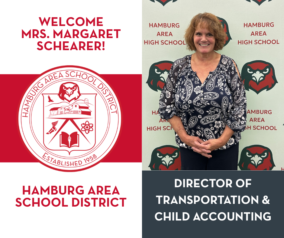 Welcome Margaret Schearer, HASD's new Director of Transportation & Child Accounting!