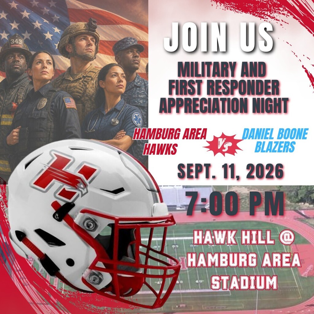 Join us for Military and First Responder Appreciation Night at Hawk Hill!