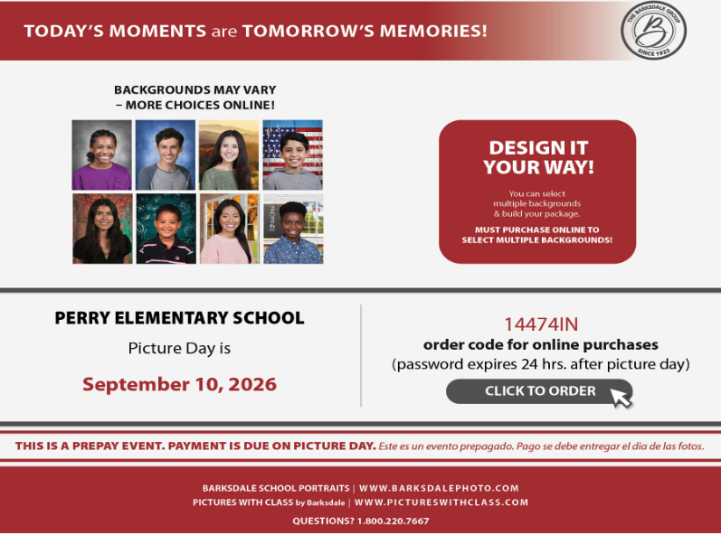 Picture Day Flyer