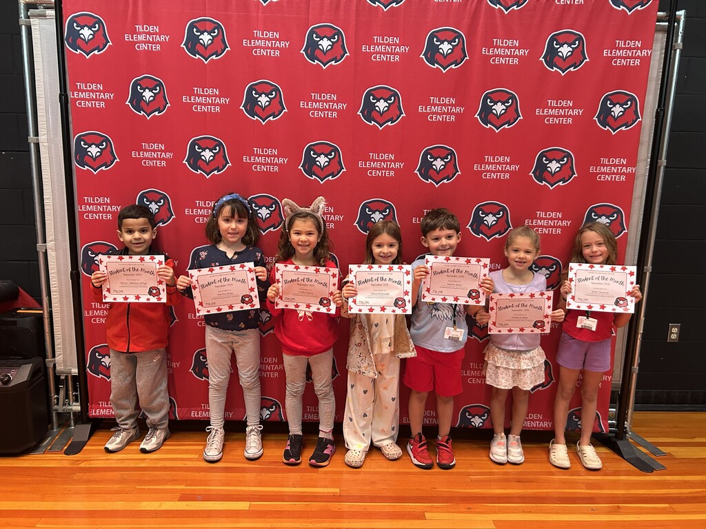 1st Grade September Students of Character!